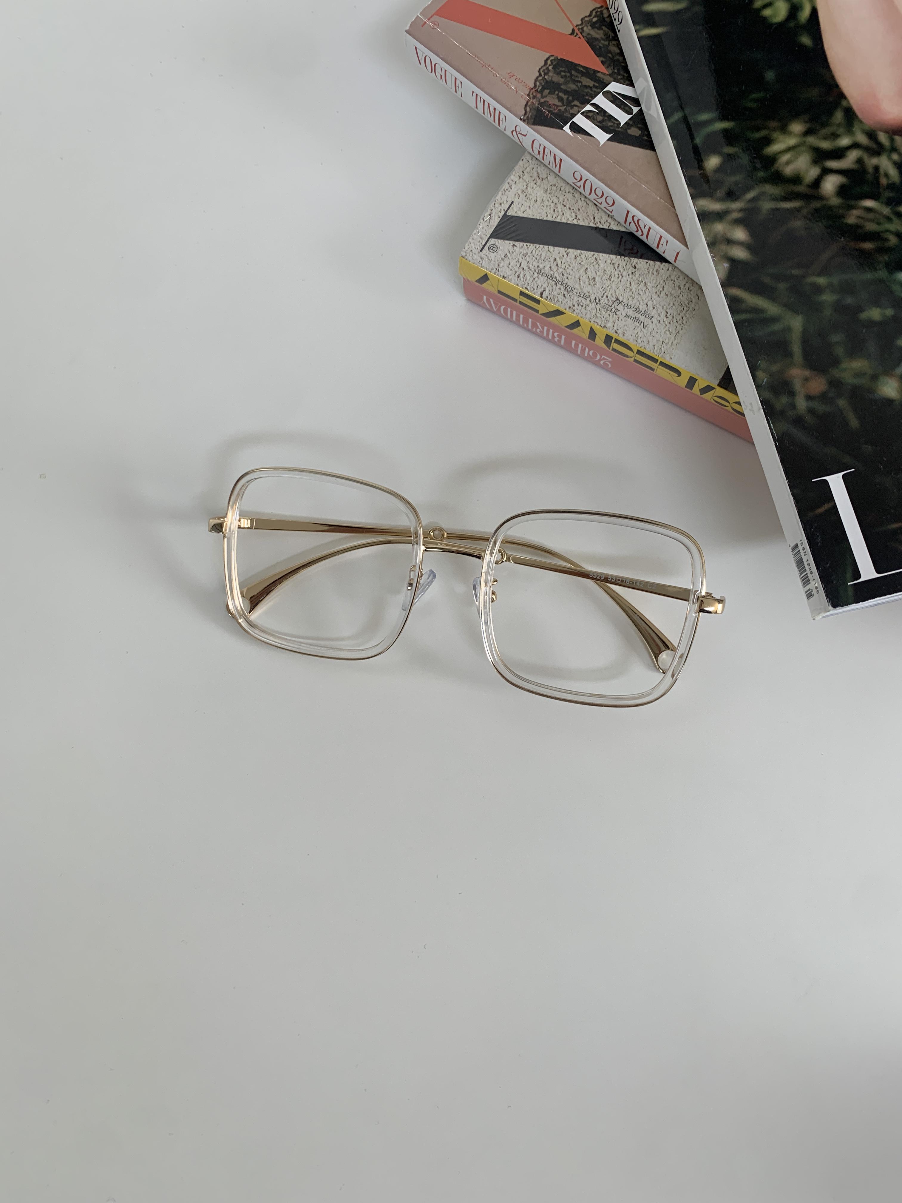 Square Steel Glasses