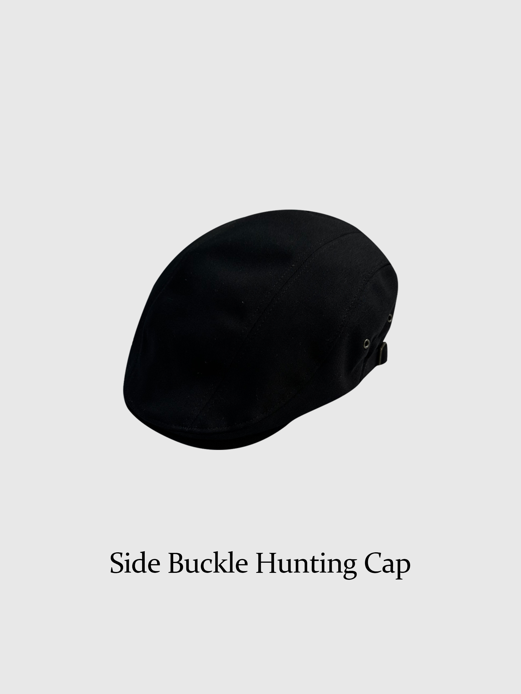 Side buckle hunting cap